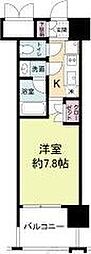 PARKFLATSESAKA 1Kの間取図画像
