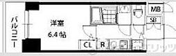 S-RESIDENCEESAKA 1Kの間取図画像