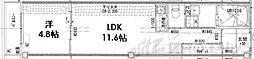 SOARSENRIOKA 1LDKの間取図画像