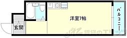シティパレス緑地公園 ワンルームの間取図画像
