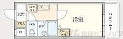 エスリード新大阪 1Kの間取図画像