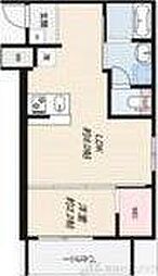 リアコート千里2 NORTH 1LDKの間取図画像