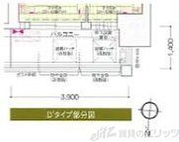 プレサンス新大阪ジェイズ 1LDKの間取図画像