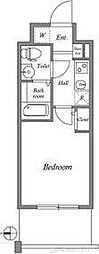 ARISTO扇町 1Kの間取図画像
