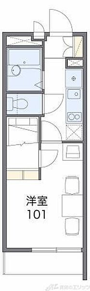 レオパレスセントコージア第3 101｜大阪府高槻市中川町(賃貸マンション1K・1階・19.87㎡)の写真 その2