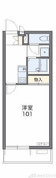 レオネクストＣａｒｐｅＤｉｅｍ 201｜大阪府高槻市天神町１丁目(賃貸マンション1K・2階・26.08㎡)の写真 その2