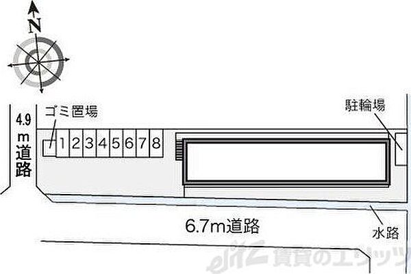 レオパレスグランドゥール 110｜大阪府茨木市学園南町(賃貸アパート1K・1階・22.70㎡)の写真 その13