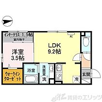 ＯＫＡＺＥＮ西駅前 206 ｜ 大阪府茨木市西駅前町13-5（賃貸アパート1LDK・2階・35.70㎡） その2