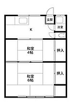 明香ビル 3F-6 ｜ 大阪府茨木市中村町15-2（賃貸マンション2K・3階・27.36㎡） その2