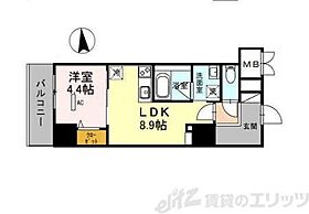 グランセジュール江坂　住居 503 ｜ 大阪府吹田市広芝町11-41（賃貸マンション1LDK・5階・36.71㎡） その2