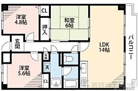 アバンティ千里 401 ｜ 大阪府吹田市山田西３丁目58-8（賃貸マンション3LDK・4階・67.79㎡） その2