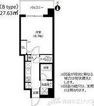 アーバネックス江坂公園 202 ｜ 大阪府吹田市江坂町１丁目16-35（賃貸マンション1K・2階・27.63㎡） その2