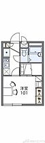 レオパレスワンズライフ 201 ｜ 大阪府高槻市深沢町１丁目2-9（賃貸アパート1K・2階・19.87㎡） その2