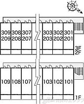 レオパレス掛休 309 ｜ 大阪府摂津市三島２丁目2-45（賃貸マンション1K・3階・19.87㎡） その19