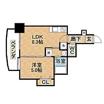 レジデンス籠町  ｜ 長崎県長崎市籠町（賃貸マンション1LDK・6階・32.07㎡） その2