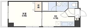 Excel View英  ｜ 長崎県長崎市西山本町（賃貸マンション1DK・1階・30.22㎡） その2