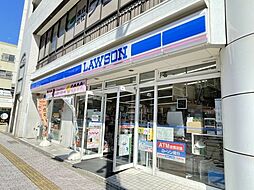 ローソン目覚町店 90m