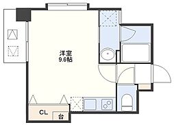 ソフィアレジデンス ワンルームの間取図画像