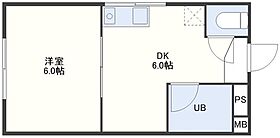 アベニューオレンジハウス  ｜ 長崎県長崎市赤迫１丁目（賃貸マンション1DK・3階・23.83㎡） その2