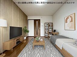 Estela長与 1階1Kのリビング/ダイニング