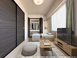 BRAVAS-t 4階1Kのリビング/ダイニング