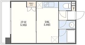 エーデルワイス滑石  ｜ 長崎県長崎市滑石２丁目（賃貸マンション1DK・9階・24.96㎡） その2