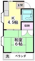 大京コーポマンション 201 ｜ 東京都足立区六月３丁目6-2（賃貸マンション1K・2階・22.00㎡） その2