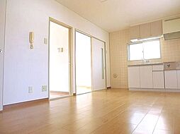 光明館 301 3階3LDKのリビング/ダイニング