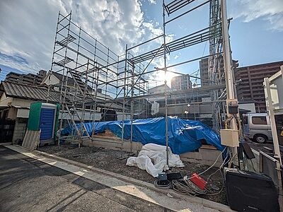 外観：工事中です。