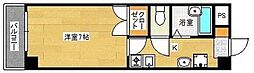 府中森野ビル 1Kの間取図画像