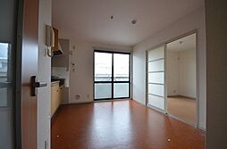 カーサ・シュー 201 2階2DKのリビング/ダイニング