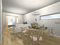 リヒトハイム 102 1階2LDKのリビング/ダイニング