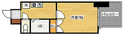 サン・ドエル東蟹屋 1Kの間取図画像
