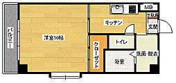 クレール・K 1Kの間取図画像