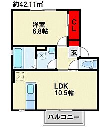 ペルル黒崎 1階