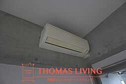 冷暖房が設置されています。