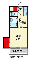 シャトレ紅梅 3階/-