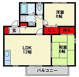 JR筑豊本線 本城駅 徒歩24分 2階/-