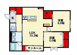 JR鹿児島本線 戸畑駅 徒歩15分