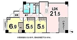 間取図画像 3LDK