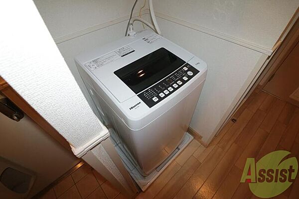 画像16:洗濯機です。