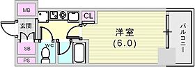 エステムコート神戸・県庁前  ｜ 兵庫県神戸市中央区下山手通6丁目4-1（賃貸マンション1K・2階・18.63㎡） その2