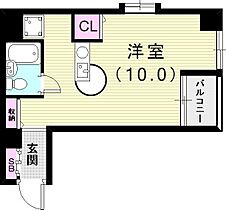 グランピア下山手通  ｜ 兵庫県神戸市中央区花隈町（賃貸マンション1R・3階・27.29㎡） その2