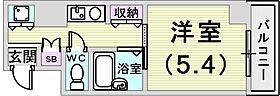 ソレイユ・ド元町  ｜ 兵庫県神戸市中央区北長狭通5丁目（賃貸マンション1K・5階・20.00㎡） その2