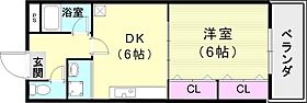 パルメゾン北町  ｜ 兵庫県神戸市北区鈴蘭台北町1丁目19-20（賃貸マンション1DK・2階・30.06㎡） その2