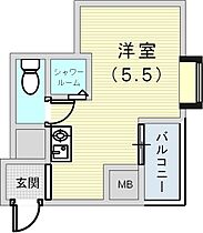 ライオンズマンション神戸  ｜ 兵庫県神戸市中央区古湊通1丁目2-25（賃貸マンション1R・4階・14.56㎡） その2