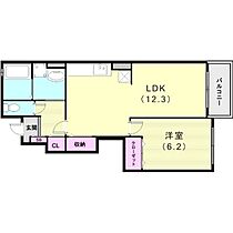 ラポール  ｜ 兵庫県神戸市北区有野町有野1043-5-2（賃貸アパート1LDK・1階・45.09㎡） その2