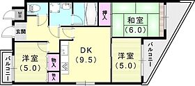 ビバリーハウス青谷弐番館  ｜ 兵庫県神戸市灘区城の下通3丁目8-1（賃貸マンション3LDK・1階・60.41㎡） その2