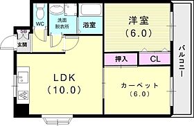 ベルライオンズ山本  ｜ 兵庫県神戸市中央区山本通4丁目22-39（賃貸マンション2LDK・3階・50.00㎡） その2