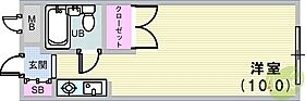 ワコーレ篠原中町  ｜ 兵庫県神戸市灘区篠原中町5丁目10-17（賃貸マンション1R・3階・25.38㎡） その2